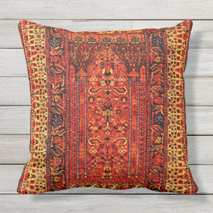 Turkish Carpet "Annie" Throw Pillow