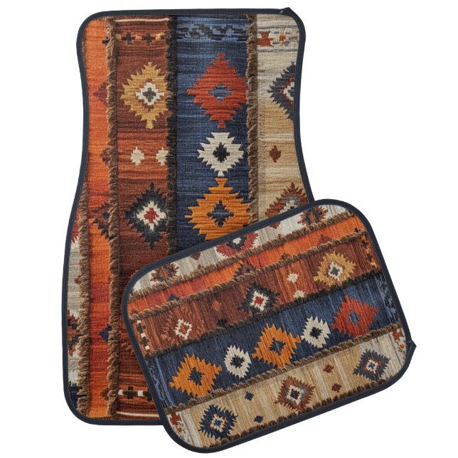 Turkish Carpet Car Floor Mat (Set)