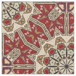 Turkish carpet kaleidoscope fabric