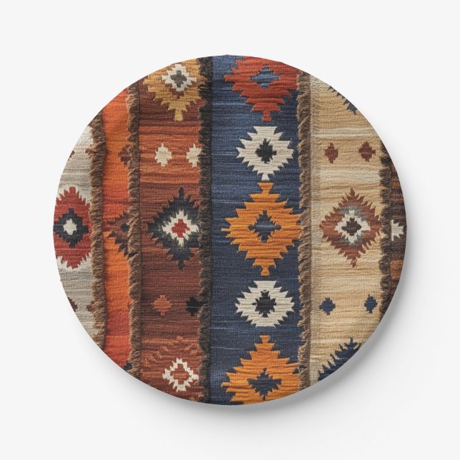 Turkish Carpet  Paper Plates (Front)