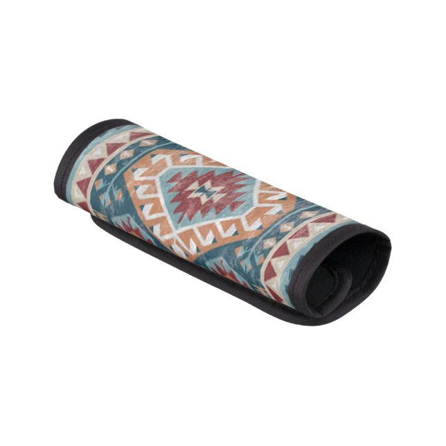 Turkish  Carpet Rug Antique Kilim Kabristan Luggage Handle Wrap (Angled)