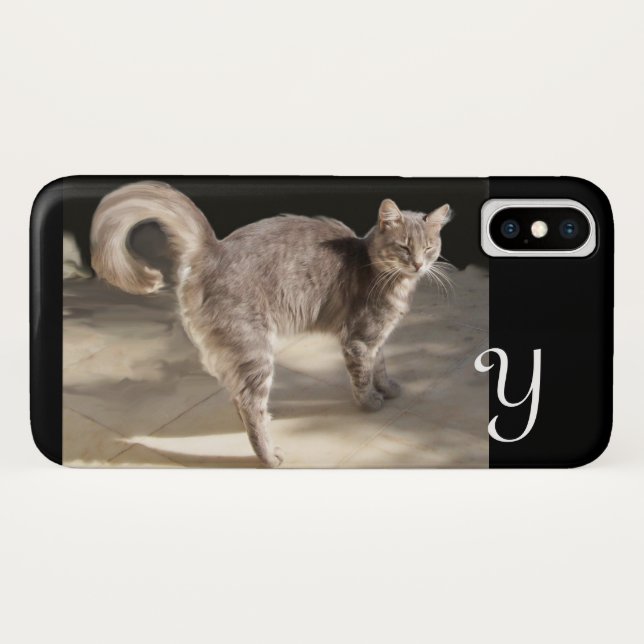 TURKISH CAT MONOGRAM Case-Mate iPhone CASE (Back (Horizontal))