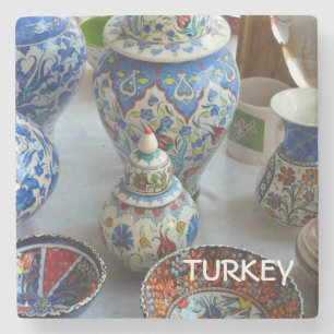 Turkish Ceramics Stone Coaster