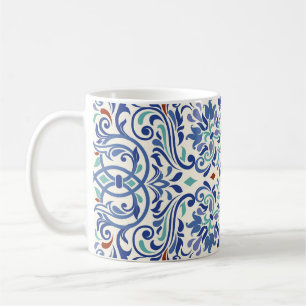 Turkish Colorful: Endless Tile Elegance. Coffee Mug