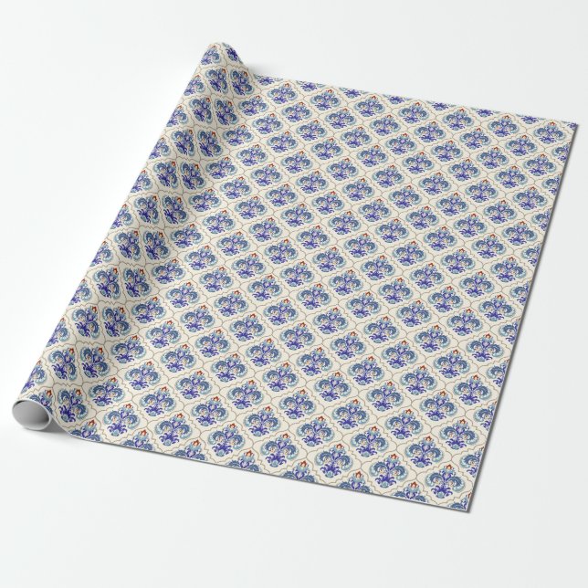 Turkish Colorful Pattern: Endless Beauty. Wrapping Paper (Unrolled)