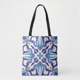 Turkish Colorful: Vintage Eastern Pattern Tote Bag