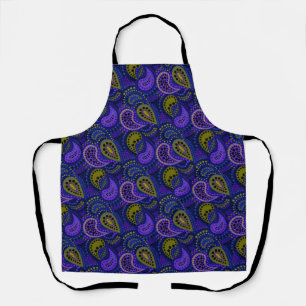 Turkish cucumbers abstract polka dot pattern  apron