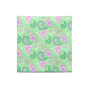 Turkish cucumbers abstract polka dot pattern  cloth napkin
