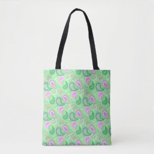 Turkish cucumbers abstract polka dot pattern  tote bag