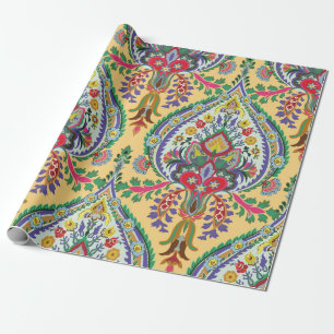 Turkish decorative seamless pattern. Vintage Islam Wrapping Paper