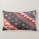 Turkish Exotic Bohemian Boho Ethnic Persian Carpet Lumbar Pillow