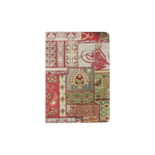 turkish fabric passport holder