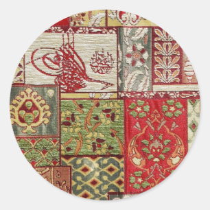 turkish fabric sticker