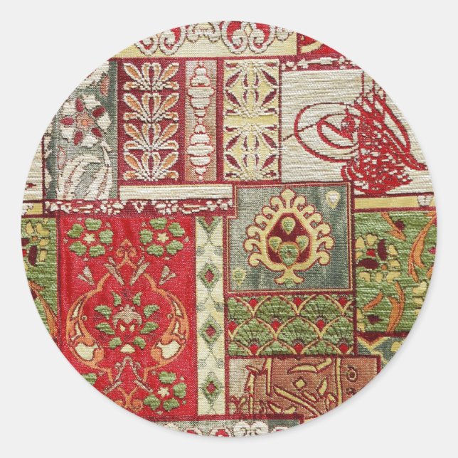 turkish fabric sticker (Front)