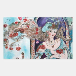 TURKISH FAIRY TAIL RECTANGULAR STICKER