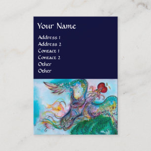 TURKISH FAIRY TALE / Flying Phoenix with Apple Business Card