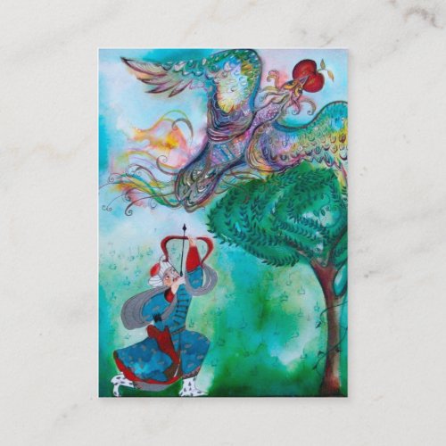 TURKISH FAIRY TALE  PHOENIX AND ARCHER BUSINESS CARD
