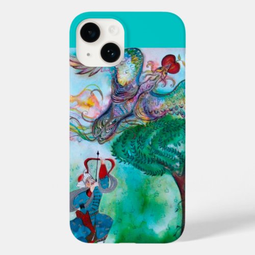 TURKISH FAIRY TALE  PHOENIX AND ARCHER Teal Green Case_Mate iPhone 14 Case