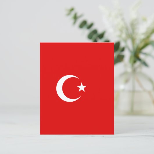 Turkish flag (Standing Front)
