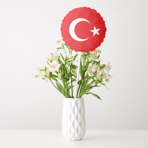 Turkish flag balloon