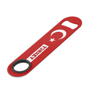 Turkish flag bar key