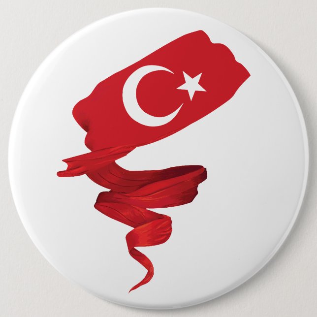 Turkish flag button (Front)