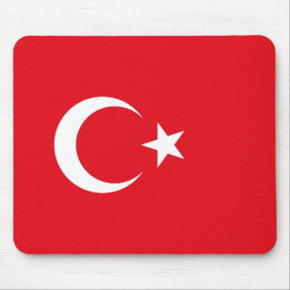 Turkish Flag Mouse Pad