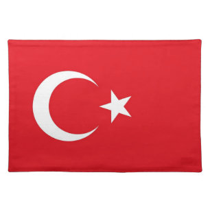 Turkish Flag on MoJo Placemat