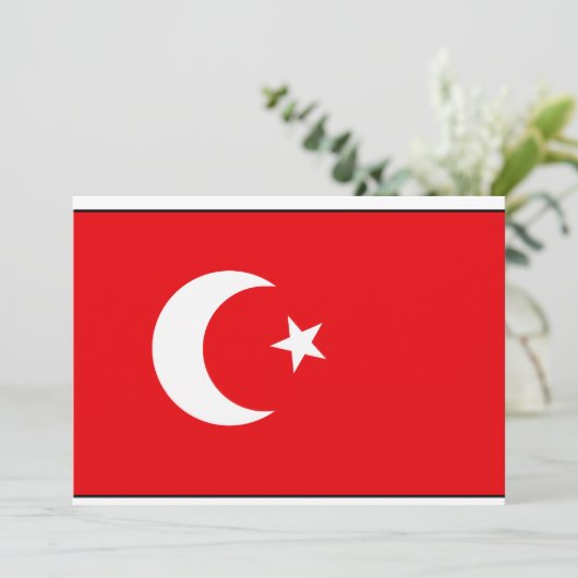 Turkish Flag T-shirts and Gifts (Standing Front)