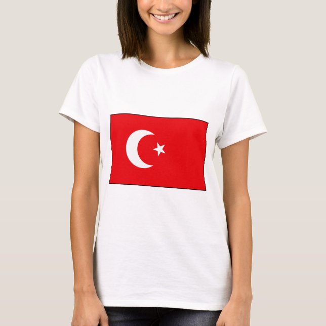 Turkish Flag T-shirts and Gifts (Front)