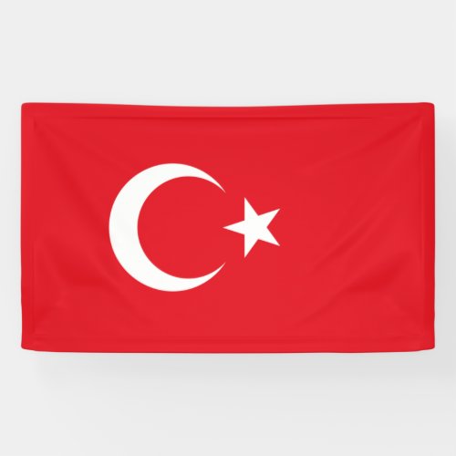 Turkish Flag Turkey Banner