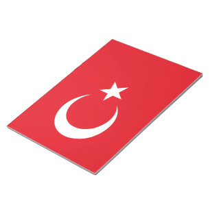 Turkish Flag (Turkey) Notepad