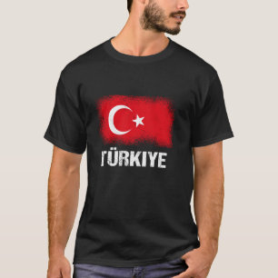 Turkish Flag Turkey T Shirt