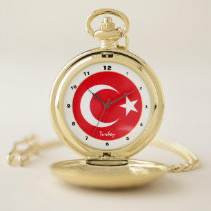 Turkish Flag & Turkey trendy fashion /design watch