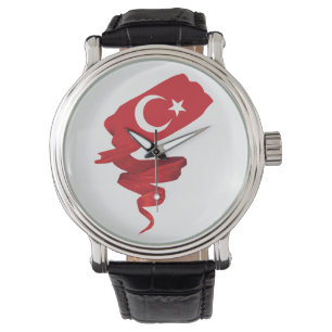 Turkish flag watch