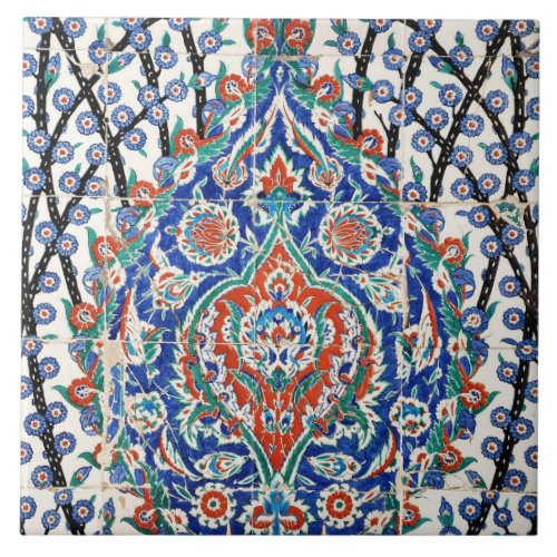 Turkish floral tiles
