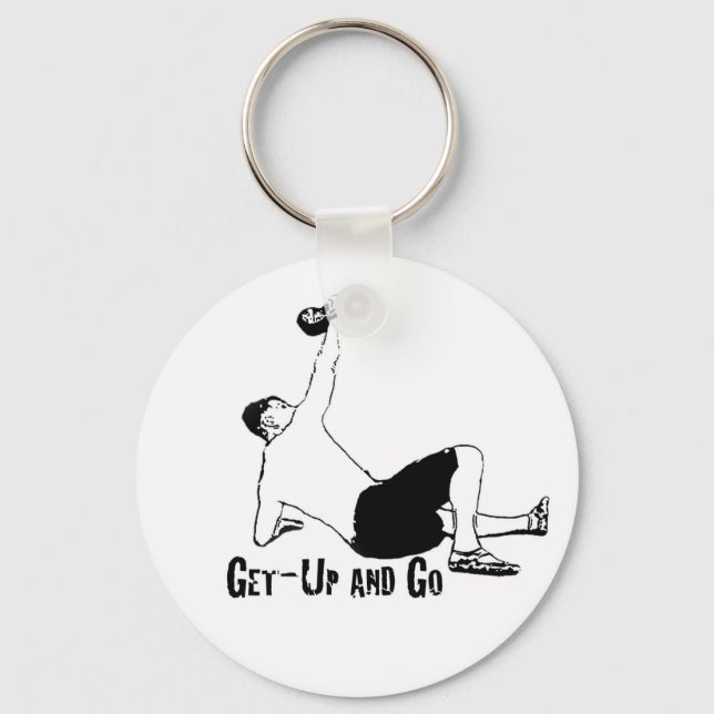 Turkish Get Up Keychain (Front)