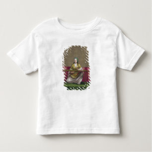 Turkish Girl, embroidering, 18th century (engravin Toddler T-shirt
