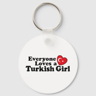 Turkish Girl Keychain