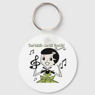 Turkish Girls Rock Keychain