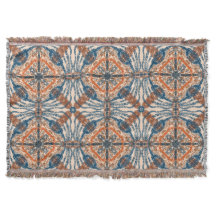 Turkish Inspired: Textured Navy & Terracotta
