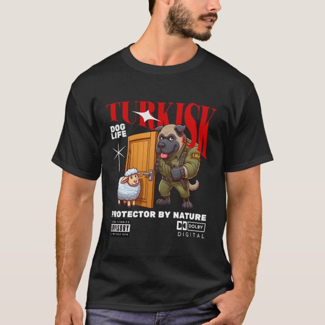 Turkish Kangal protector T-Shirt (Front)