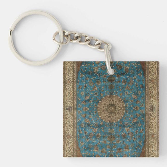Turkish Kilim Antique Keychain (Front)