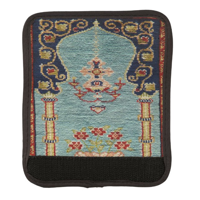 Turkish Kilim Carpet Rug Antique Luggage Handle Wrap (Front)