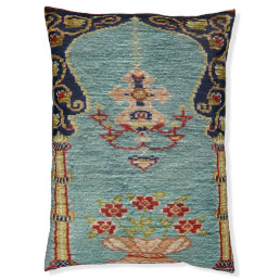 Turkish Kilim Carpet Rug Antique Pet Bed