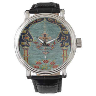 Turkish Kilim Carpet Rug Antique Watch