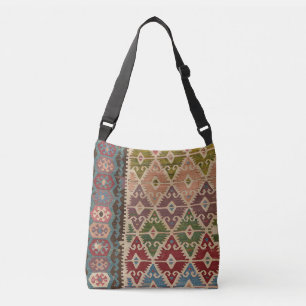 Turkish Kilim Carpet Rug Crossbody Bag