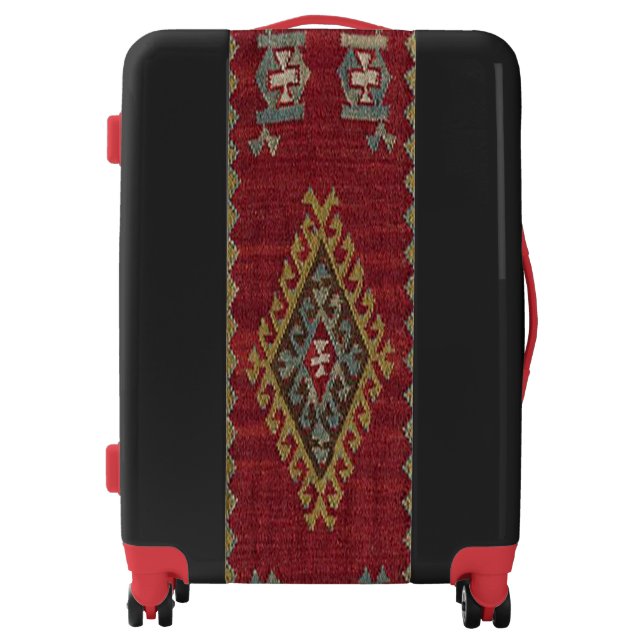 Turkish Kilim Carpet Rug Luggage (Front)