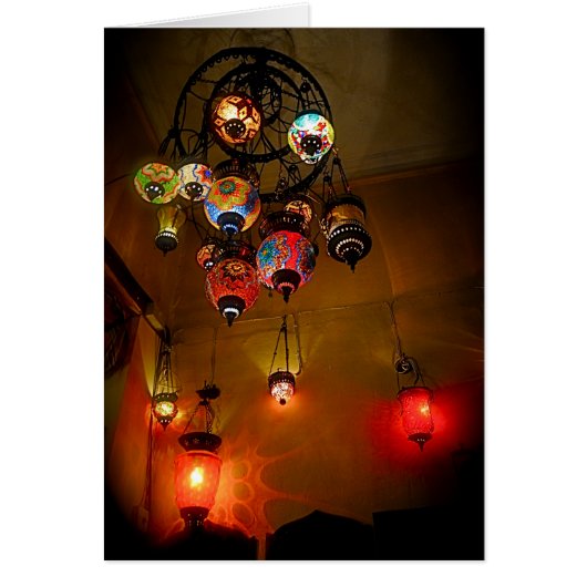 Turkish Lamps Cards (Front)