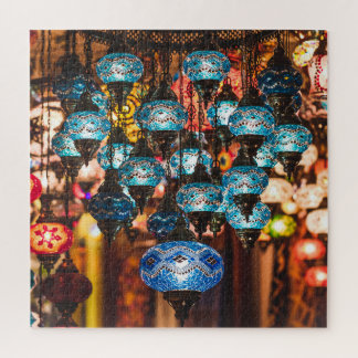 Turkish lamps: mosaic glass art jigsaw puzzle